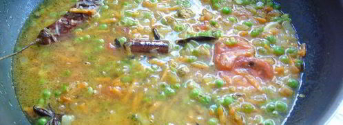 индийский овощной пряный плов. Шаг 6