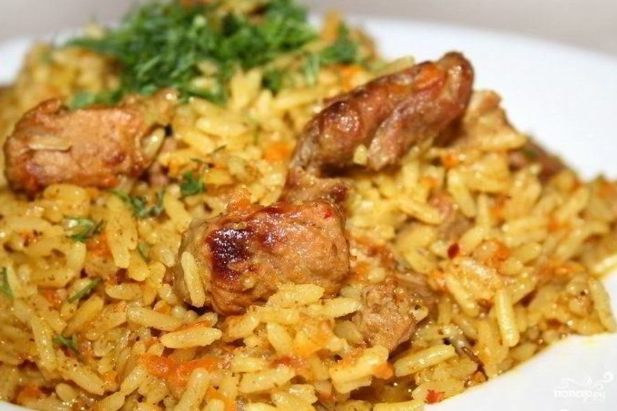 Рецепт обычный плов