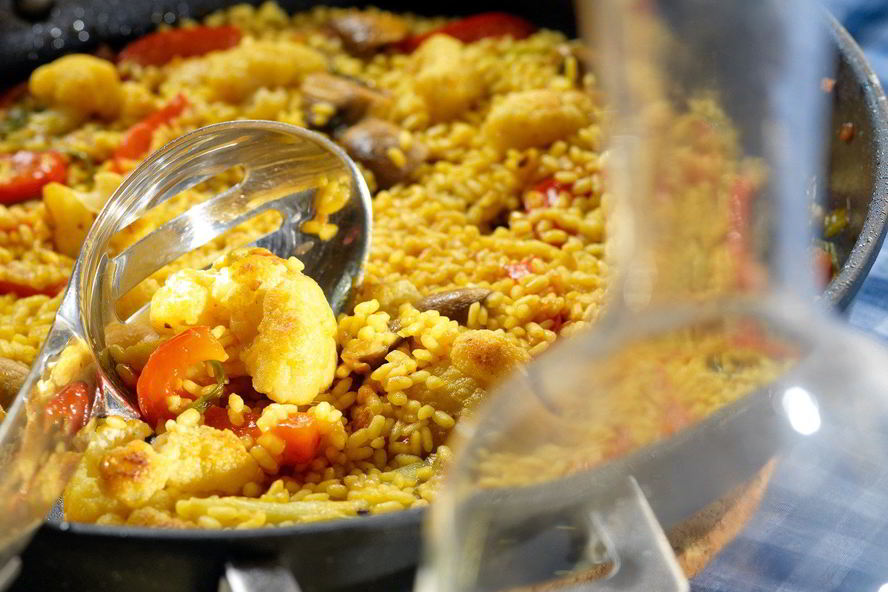 Рецепт овощная паэлья