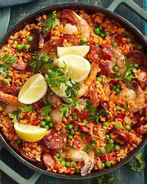 Паэлья с креветками