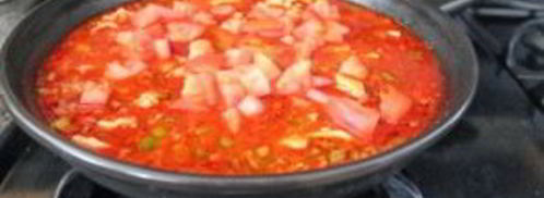 паэлья с курицей. Шаг 6