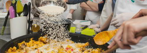 паэлья с морепродуктами и цыпленком. Шаг 10