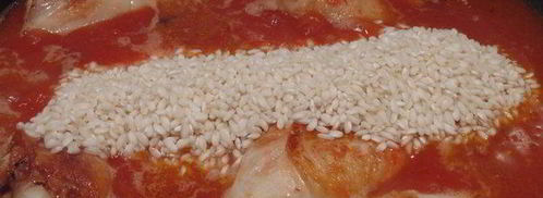 паэлья в стиле море и земля. Шаг 6