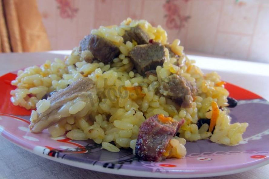 Рецепт плов бухарский