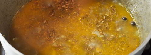 плов из красного риса. Шаг 9