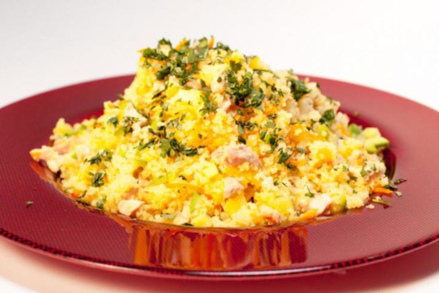 Рецепт плов из кускуса с кроликом