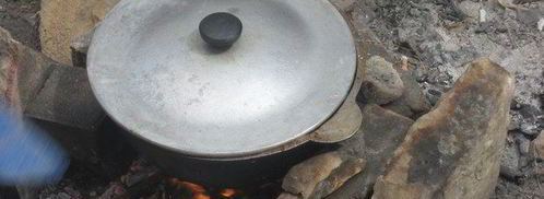 плов на костре. Шаг 5