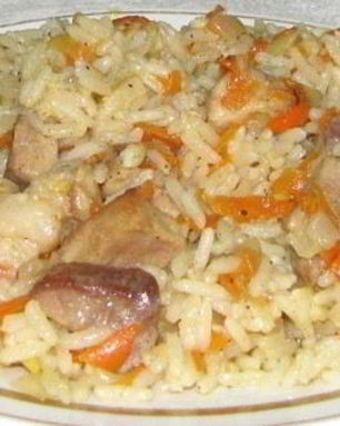 Плов на скорую руку