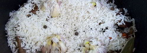 плов по-домашнему со свиными ребрами. Шаг 6