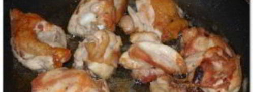 плов с грибами и курицей. Шаг 2