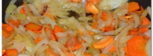 плов с грибами и курицей. Шаг 3