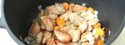 плов с индейкой и машем. Шаг 2