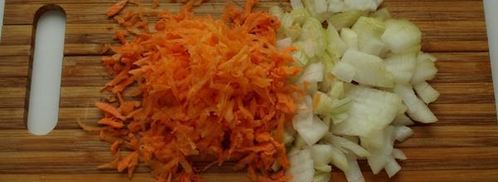 плов с курицей в булочке. Шаг 3