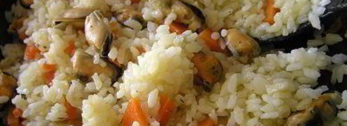 плов с мидиями и шалфеем. Шаг 12