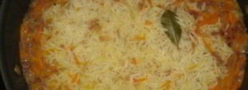 плов с морепродуктами. Шаг 4