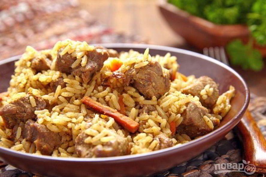 Рецепт плов с мясом