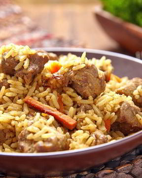 Плов с мясом