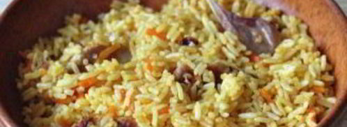 плов с сердечками в мультиварке. Шаг 4