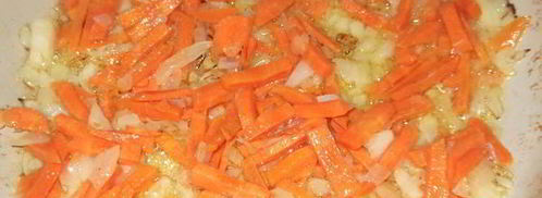 плов с шампиньонами. Шаг 2