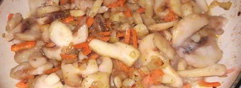 плов с шампиньонами. Шаг 3