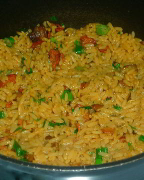 Плов со свининой в кастрюле