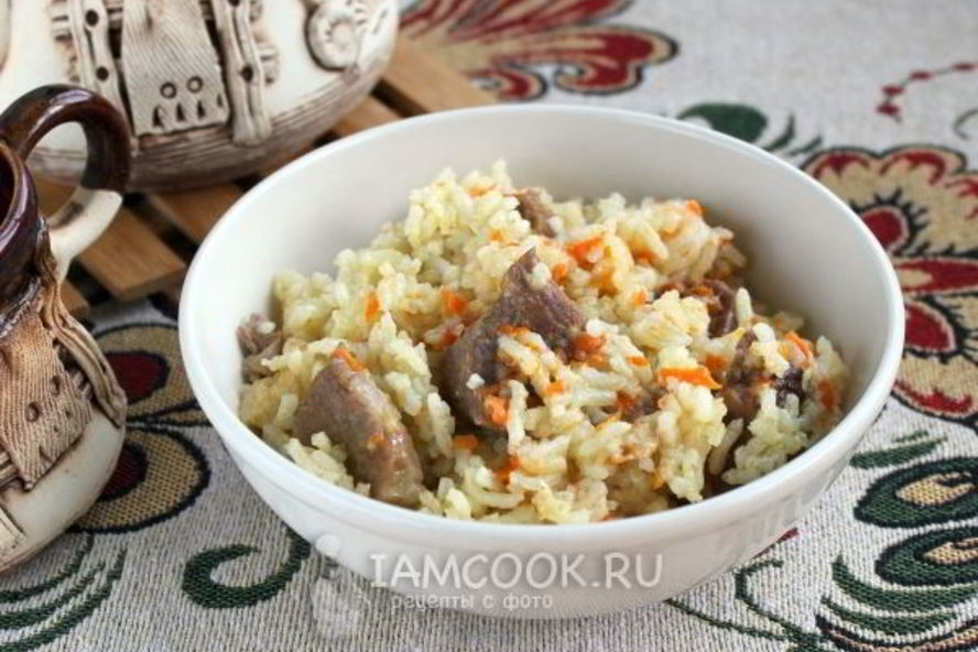 Рецепт плов со свининой в мультиварке