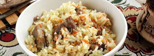 плов со свининой в мультиварке. Шаг 10