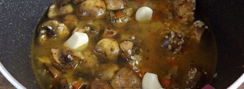 постный плов с грибами. Шаг 8