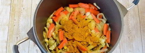 постный плов с овощами. Шаг 5