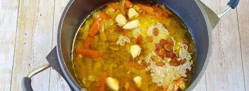 постный плов с овощами. Шаг 9