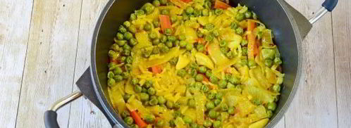 постный плов с овощами. Шаг 11