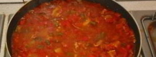 традиционная испанская паэлья. Шаг 4