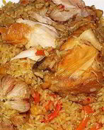 Узбекский плов с курицей