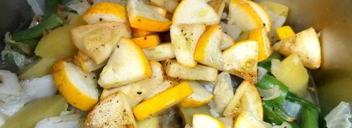 ароматное рагу с колбасками. Шаг 12