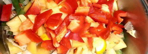 ароматное рагу с колбасками. Шаг 14