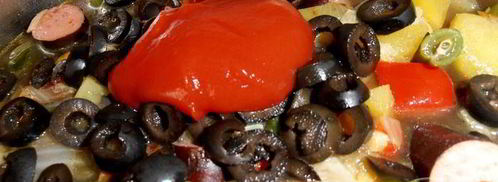 ароматное рагу с колбасками. Шаг 20