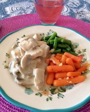 Фрикасе из курицы