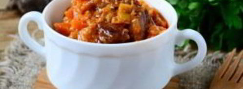 говяжье рагу в томатно-сливочном соусе. Шаг 8