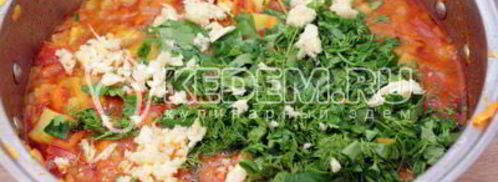 кабачковое рагу на зиму. Шаг 7