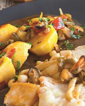 Калдейрада — португальское рыбное рагу