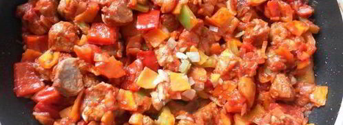 мясное рагу с овощами. Шаг 23