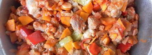 мясное рагу с овощами. Шаг 24