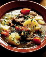 Овощное рагу из баранины по-ирландски