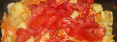 овощное рагу из картофеля и кабачков. Шаг 5