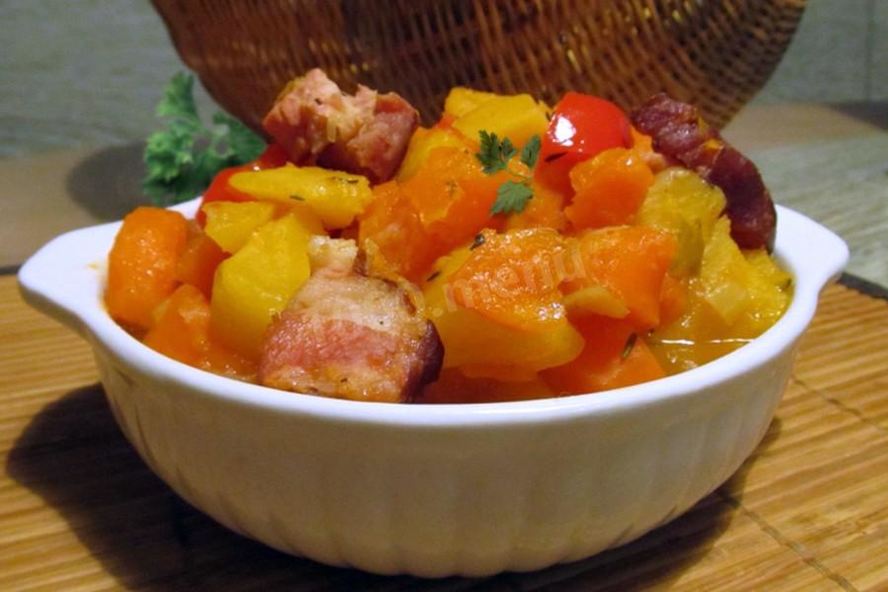 Рецепт овощное рагу с брюквой