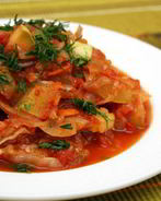 Овощное рагу с кабачками