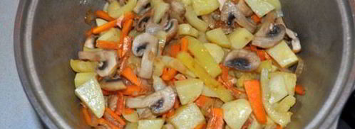 овощное рагу с капустой. Шаг 3