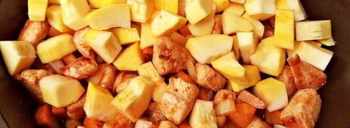 овощное рагу с куриной грудкой. Шаг 10