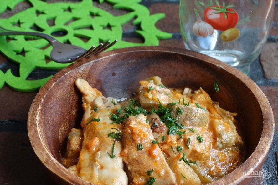 Рецепт рагу из баклажанов с курицей