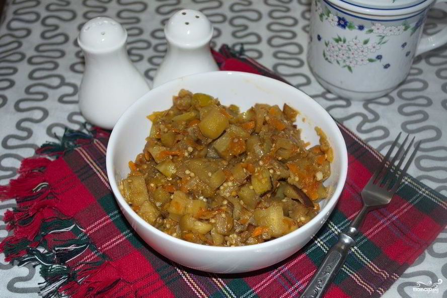 Рецепт рагу из баклажанов